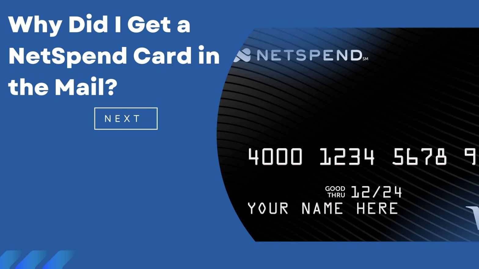 Why Did I Get a NetSpend Card In The Mail 2022 3+ Best Answers